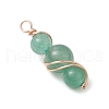 Gemstone Pendants PALLOY-TA00210-4