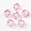 Transparent Acrylic Beads X-TACR-S146-4mm-02-2