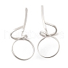 Tarnish Resistant 304 Stainless Steel Stud Earrings EJEW-L215-48P-2