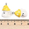 Opaque Resin Pendants CRES-U003-01E-3