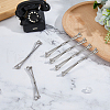 Carbon Steel Tie Clips AJEW-WH0270-339-4