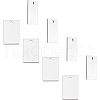 Unicraftale 201 Stainless Steel Rectangle Stamping Blank Tag Pendants STAS-UN0002-77P-1