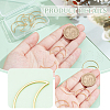 Unicraftale 10Pcs 201 Stainless Steel Linking Rings STAS-UN0058-76-5