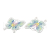 Transparent Acrylic Pendants MACR-D079-01G-3