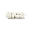 Spray Painted Alloy Beads PALLOY-S038-11B-1