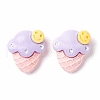 Opaque Resin Decoden Cabochons X-CRES-A050-07-2