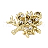 Alloy Rhinestone Pendants PALLOY-P308-09KCG-2
