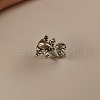 Frog Alloy with Rhinestone Cuff Rings FS-WGCE30D-04-1