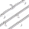 304 Stainless Steel Curb Chains CHS-G041-02P-02-1