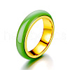 304 Stainless Steel Enamel Finger Rings FS-WGF3AA7-02-3