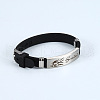 Silicone Cord Bracelets WG3CB09-12-1