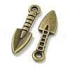 Tibetan Style Alloy Pendants TIBE-I026-6008AB-2