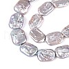 Natural Baroque Pearl Keshi Pearl Beads Strands PEAR-S020-D07-03A-3