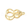 Brass Micro Pave Cubic Zirconia Pendants KK-D357-13G-2