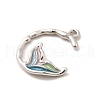 Alloy Enamel Pendants PALLOY-D330-01P-2