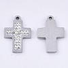 201 Stainless Steel Pendants X-STAS-N091-11P-2