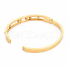 Crystal Rhinestone Oval Hollow Bangle BJEW-N017-021LG-3