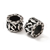 316 Surgical Stainless Steel European Beads STAS-A060-16AS-2