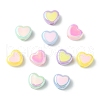 Plated Acrylic Beads OACR-CJC0009-05-8