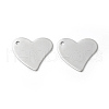 Tarnish Resistant 304 Stainless Steel Pendants STAS-F192-047P-2