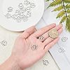 Unicraftale 304 Stainless Steel Pet Pendants STAS-UN0007-09P-2