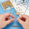   Brass Spacer Beads KK-PH0006-38A-3