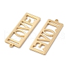 Brass Pendants KK-V003-01B-2