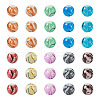 Spritewelry 200Pcs 10 Colors Painted Glass Beads Strands GLAA-SW0001-03-3
