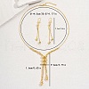 Fashionable Brass Round Women's Earrings & Necklace Sets for Party Date KF4086-4