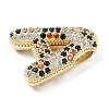 Brass Micro Pave Cubic Zirconia Pendants KK-Z108-02G-A-2