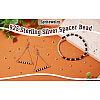 50Pcs 925 Sterling Silver Beads STER-TA0001-08-15