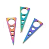 Ion Plating(IP) 201 Stainless Steel Pendants STAS-A066-11M-2