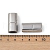 304 Stainless Steel Watch Band Clasps STAS-C127-11P-3