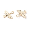 Brass Charms KK-Y003-31G-2