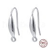 925 Sterling Silver Earring Hooks STER-E062-03S-7