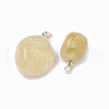 Natural Citrine Pendants G-T097-05-2