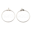 Iron Ring Hoop Earring Pendant IFIN-E025-02P-1