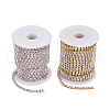 Brass Rhinestone Strass Chains CHC-BC0001-04-SS18-1