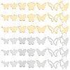   84Pcs 14 Style 201 Stainless Steel Charms STAS-PH0004-29-1