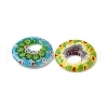 Handmade Millefiori Glass Beads LAMP-A155-01G-2