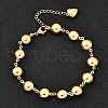 304 Stainless Steel Link Bracelets for Women BJEW-P354-02B-G-1