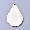 Unfinished Blank Poplar Wood Big Pendants WOOD-D021-10-2