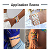Craftdady 500Pcs 10 Colors 2-Hole Glass Seed Beads SEED-CD0001-02A-7