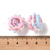 Opaque Acrylic Beads ACRC-H001-01-4