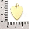 Brass Enamel Pendants KK-K401-14G-09-3