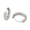 Non-Tarnish 304 Stainless Steel Hoop Earrings EJEW-G364-16P-2