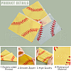 Beebeecraft 50Pcs 2 Color EVA Cosmetic Zip Lock Bags ABAG-BBC0001-22-6