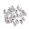 Tibetan Style Alloy Rabbit Pendants X-TIBEP-1437-AS-LF-2