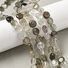 Natural Green Rutilated Quartz Beads Strands G-F790-H01-01-1