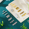 Brass Magnetic Slide Lock Clasps FIND-TA0001-10-7